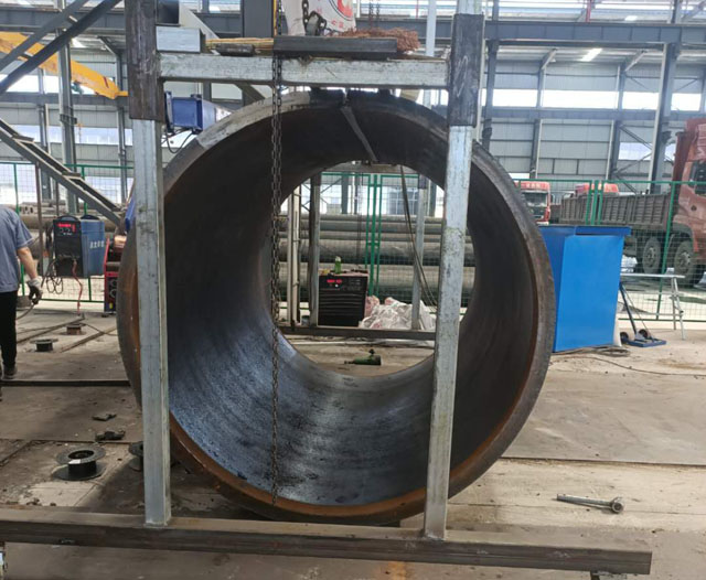 大口徑卷管生產(chǎn)包裝全過程